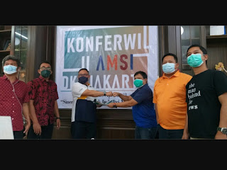 Rikando Somba-Yulis Sulistyawan Kembali Pimpin AMSI DKI Jakarta