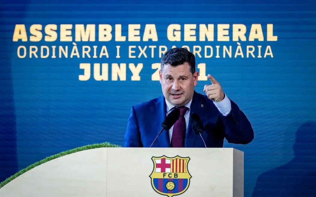 Eduard Romeu, vice-président économique du Barça