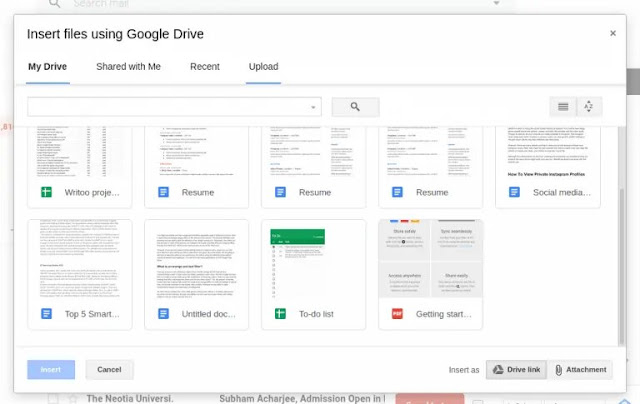 Kirim File Email via Integrasi Google Drive Google