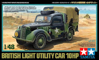 Tamiya 1/48 BRITISH LIGHT UTILITY CAR 10HP (32562) English Color Guide & Paint Conversion Chart　