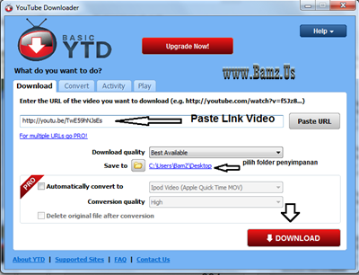 Cara Download Video Youtube