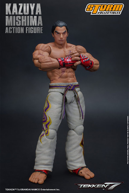 Figuras: Imágenes de Kazuya Mishima de "Tekken 7" - Storm Collectibles