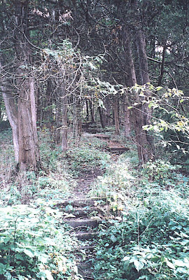 Stairs to Wonder Cave, Union Park, Dubuque, IA