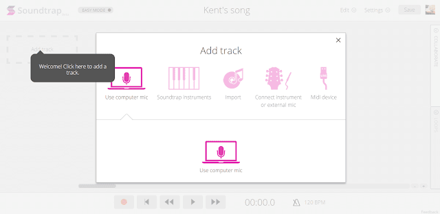 Soundtrap music app