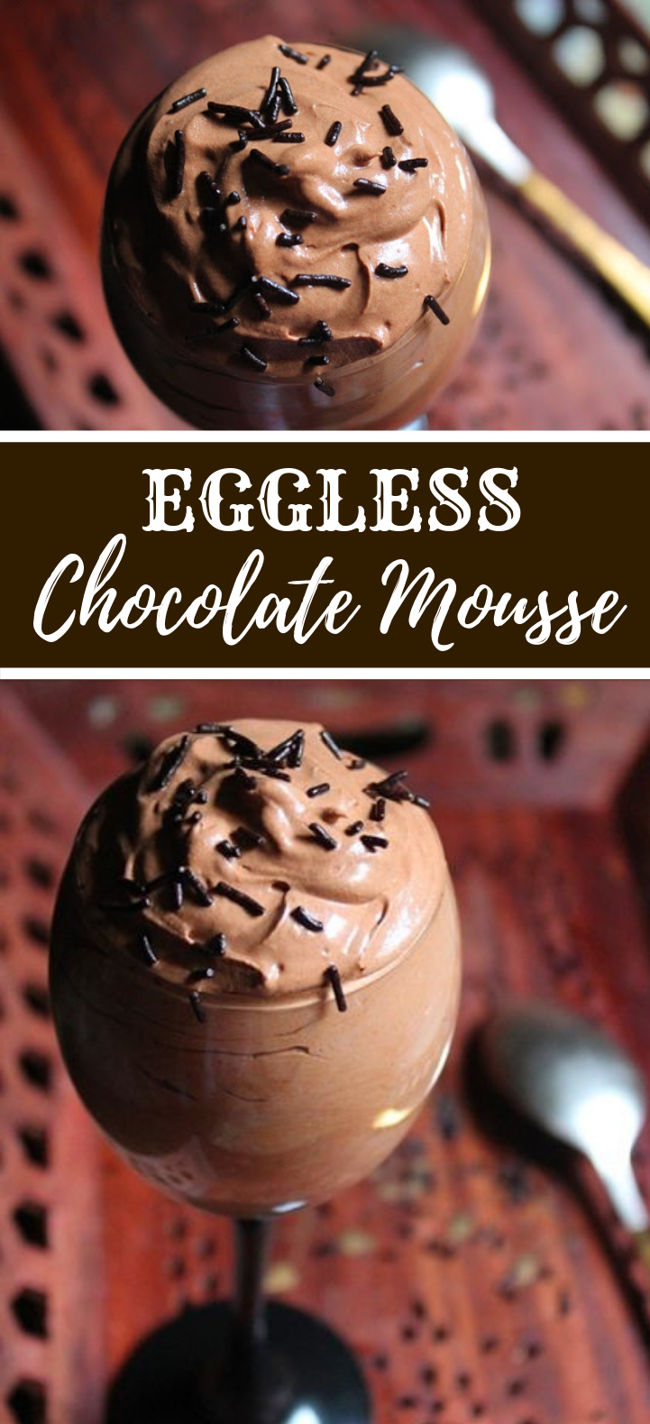 DARK CHOCOLATE MOUSSE RECIPE / CHOCOLATE MOUSSE RECIPE WITHOUT EGGS #desserts #chocolatedesserts 