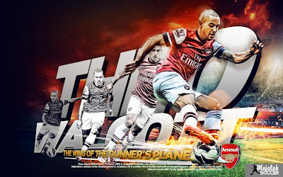 Theo Walcott - Arsenal - Wallpaper Sepakbola Terbaru 2012-2013