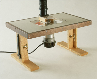 The Sawdust Surfer: Router table 1: Design