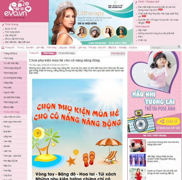 Bảng giá booking quảng cáo bài Pr báo online - BVAD