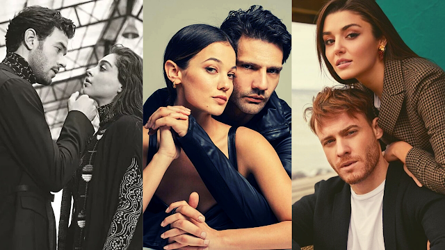 خلفيات رومنسية لأبطال المسلسلات التركية
