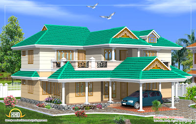 Duplex house design - 2700 Sq. Ft. | Indian House Plans