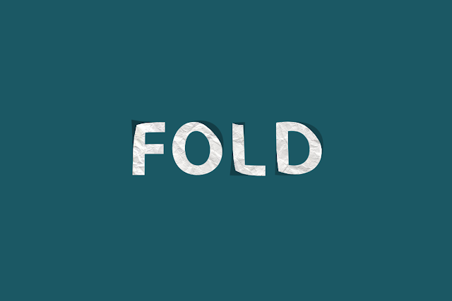 #photoshop #folding #text #effect