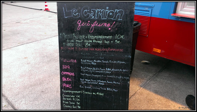 menu Le Camion Qui Fume Kristin Frederick Foodtruck