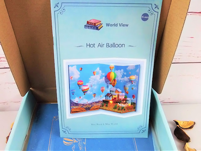 Diy dollhouse fai da te  Cutebee Look At The World series  hot Air Balloon