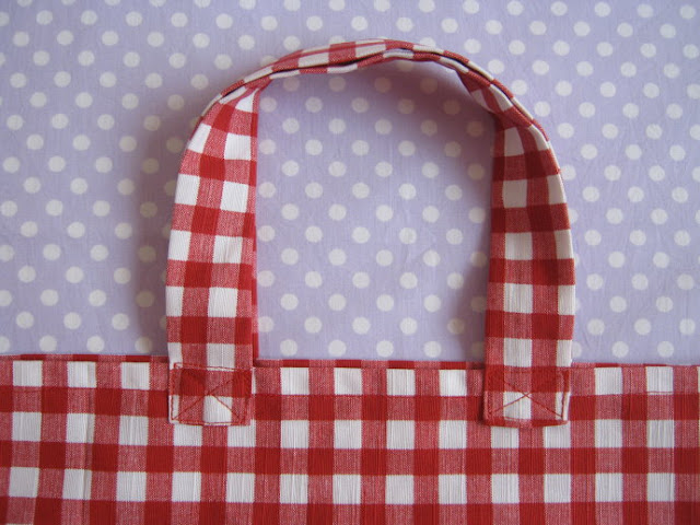 Strawberry Shopper Bag Tutorial