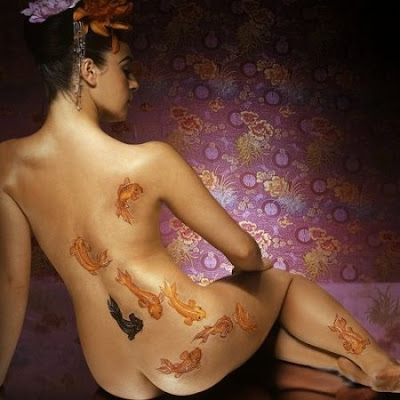 Tattoo Bodypainting Wallpaper (1)