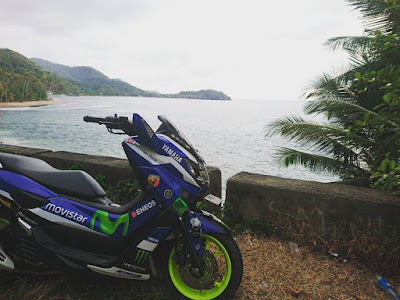 galeri foto yamaha nmax livery movistar