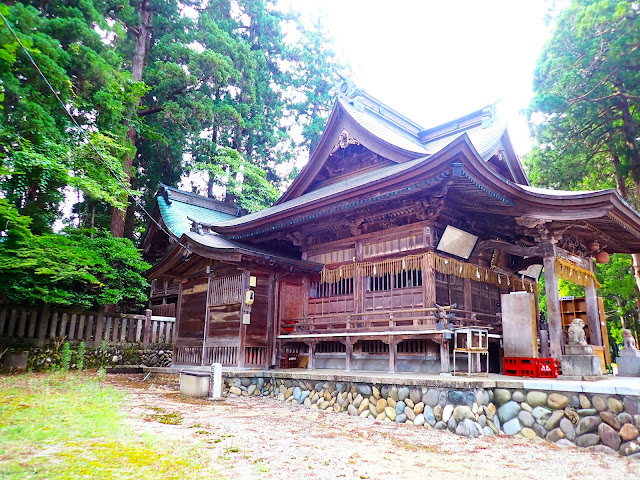淺原神社本殿。