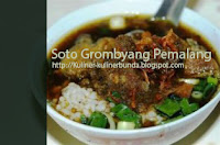 resep soto grombyang, cara membuat soto grombyang