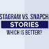 [NEW]Instagram Stories vs. Snapchat Stories (infographic)