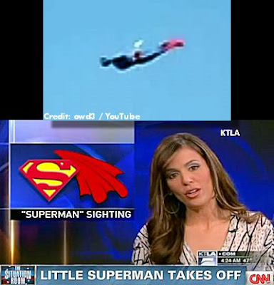 UFO Identified As 'Superman'