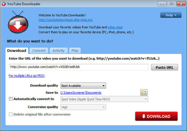 youtube downloader pro with serial key - 651 x 457 png 37kB