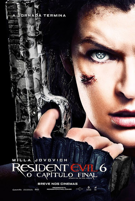 Filme Poster Resident Evil 6: O Capítulo Final