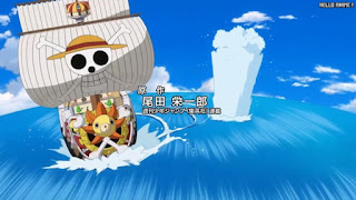 ワンピースアニメ WCI編 OPテーマ 21 サニー号 | ONE PIECE Super Powers V6