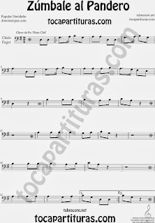 Partitura de Zúmbale al Pandero para Violonchelo y Fagot by Sheet Music for Cello and Bassoon Music Scores