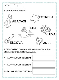 Caderno de Atividades para Educação Infantil 5 anos – Linguagem