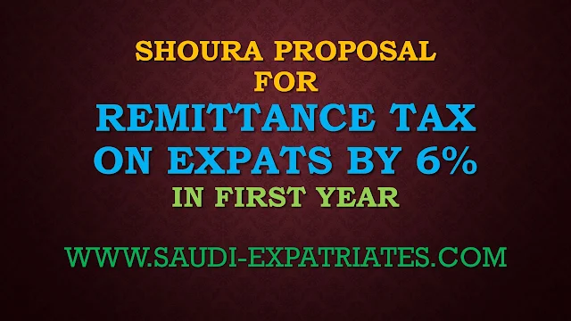 SHOURA PROPOSAL OF TAX ON YOUR REMIT