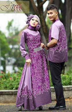 15 Model Baju Muslim Couple Tren Terbaru 2019