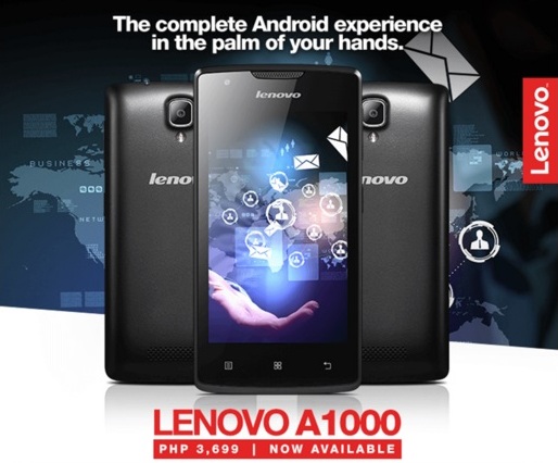Harga HP Lenovo A1000 Tahun Ini Lengkap Dengan Spesifikasi RAM 1GB Harga 1 Juta-an
