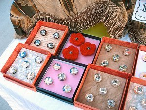 Handcrafted Artful Magnet Sets at Sherwood Saturday Market