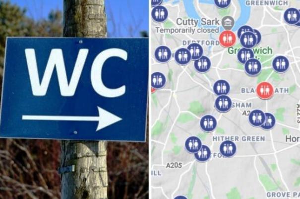 Lockdown: Where every public toilet is open in south London