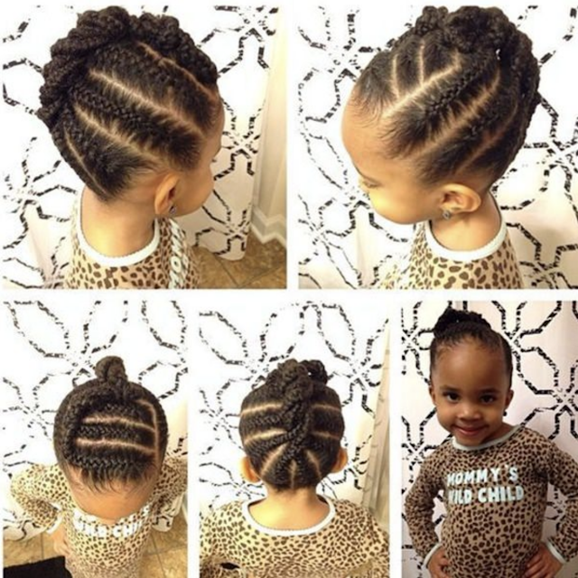 little white girl braids 2019