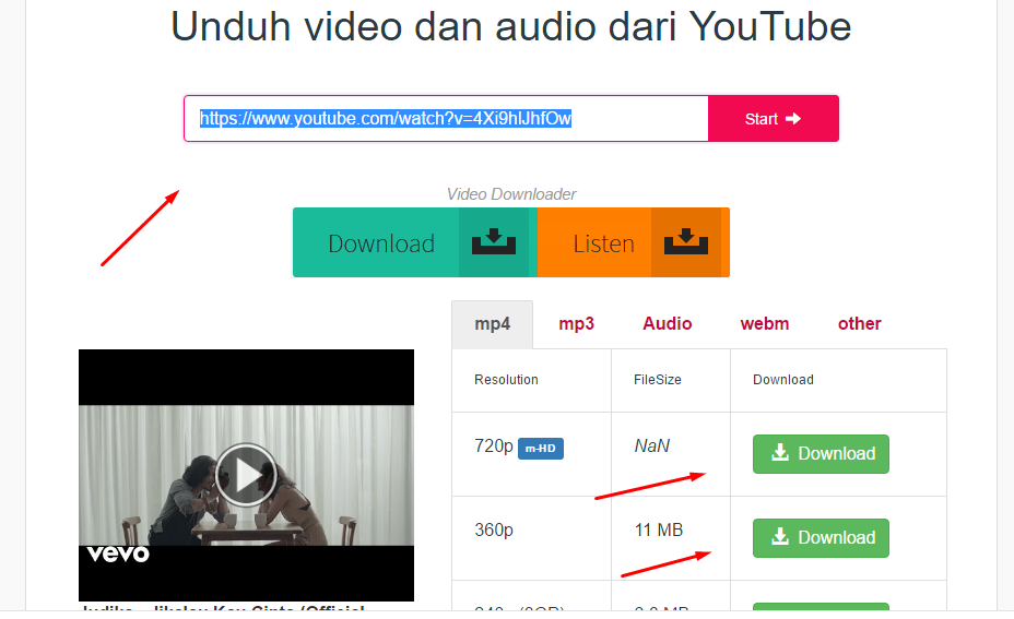 Cara Mendownload Video Youtube dengan mudah