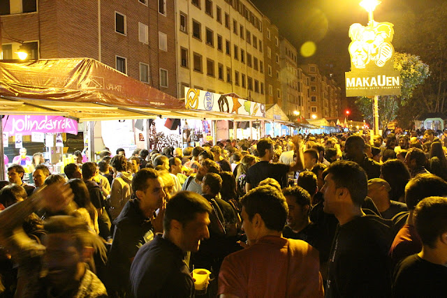 Txosnas de las fiestas de Barakaldo