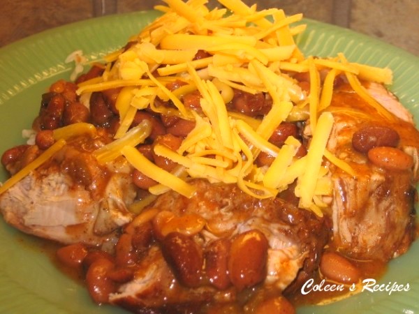 PORK AND PINTOS IN GRAVY PORK AND PINTOS IN GRAVY