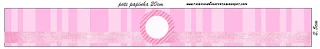  Pink Stripes Free Printable Labels.