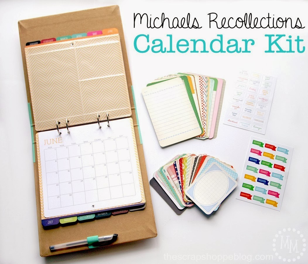 Michaels Recollections Calendar Kit
