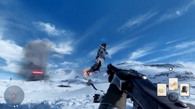 Star Wars Battlefront force choke gameplay screenshot