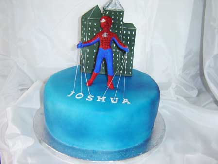 Spiderman Birthday Cake on Spiderman Birthday Cake And Party Ideas