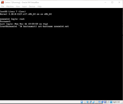 Tutorial Setting Hostname Linux Centos 7