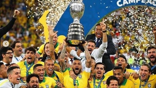 CBF paga R$ 35 milhões de prêmio por título da Copa América