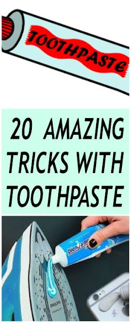 20 Amazing Tricks with Toothpaste