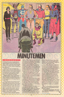 Minutemen Ficha DC Comics