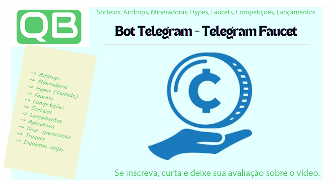 Bot Telegram - Telegram Faucet - Finalizado