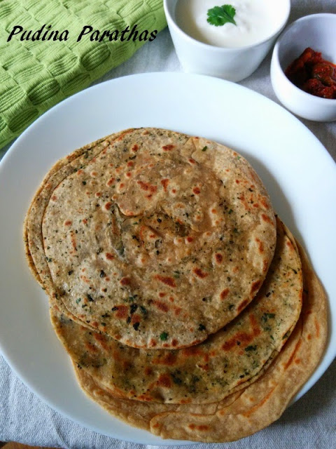 Pudina Paratha