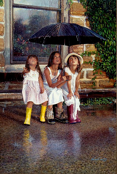 Steve Hanks, children paintings