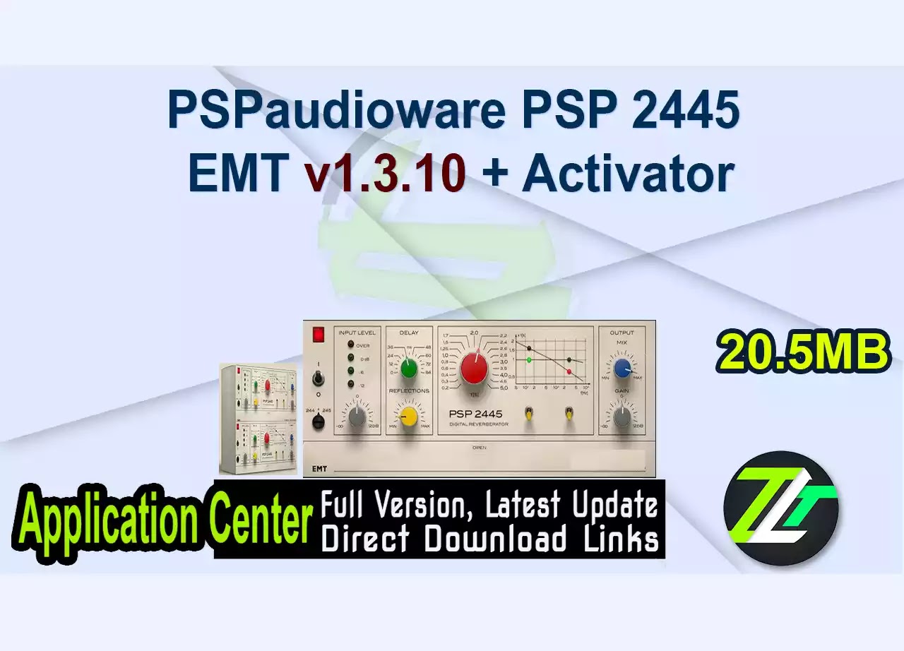 PSPaudioware PSP 2445 EMT v1.3.10 + Activator